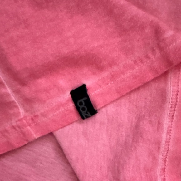 BOZ Peru Surfing Men's Pink V-Neck Short Sleeve Tee - Picture 5 of 7